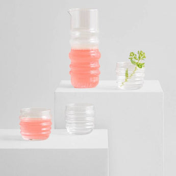 Marimekko Sukat Makkaralla Clear Tumbler Set of Two 2dl