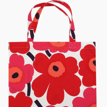 Marimekko Pieni Unikko Tote Bag Red