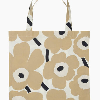 Marimekko Pieni Unikko 米色手提袋