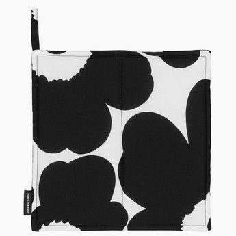 Marimekko 黑色 Unikko 鍋墊