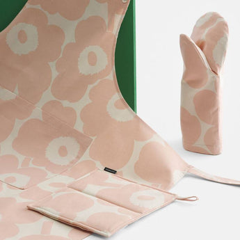 Marimekko Peach Pieni Unikko Pot Holder