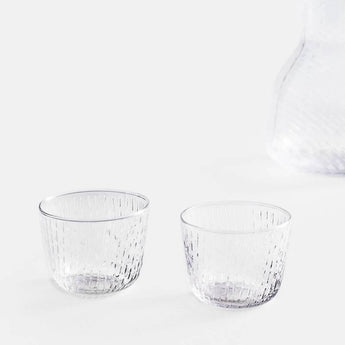 Marimekko Skysy Clear Tumbler Set of Two 2dl