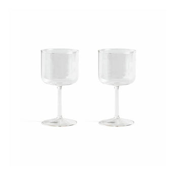 HAY Tint Glasses Wine Glass Clear 250ml Set of Two