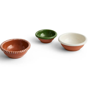 HAY Barro Salad Bowl S Natural & Green