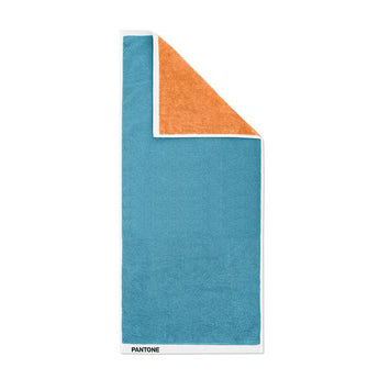 Pantone Towel 70x140cm - Turmeric x Niagara