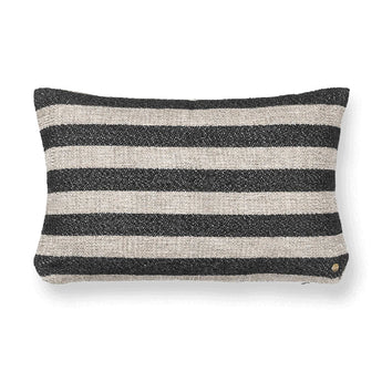 Ferm Living Clean Cushion Louisiana Sand And Black