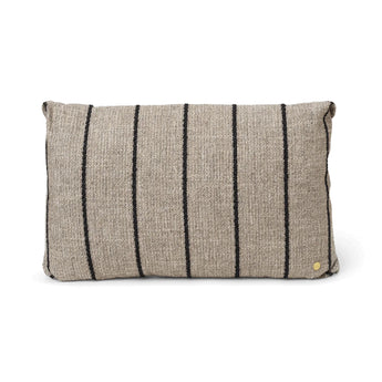 Ferm Living Clean Cushion Pasadena Sand And Black