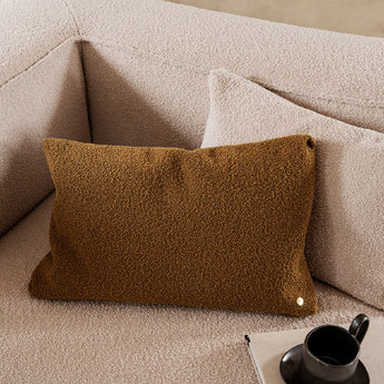 Ferm Living Clean Cushion Wool Bouche Sugar Kelp