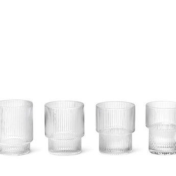 Ferm Living Clear Glass Set of Four