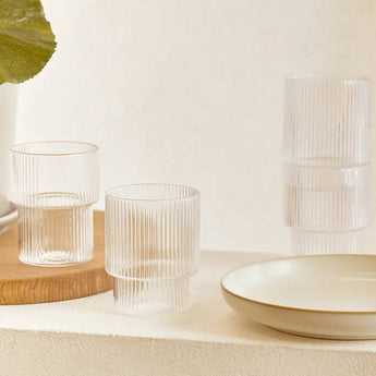 Ferm Living Clear Small Glass Set of Four