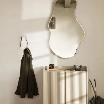 Ferm Living Curvature Double Hook Black Brass