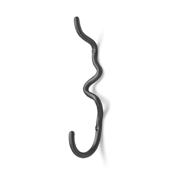 Ferm Living Curvature Hook Black Brass