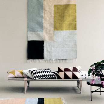 Ferm Living Kelim Square Rug Small