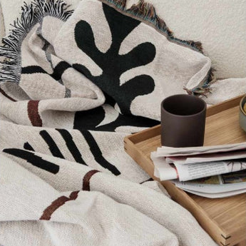 Ferm Living Mirage Blanket Off-White