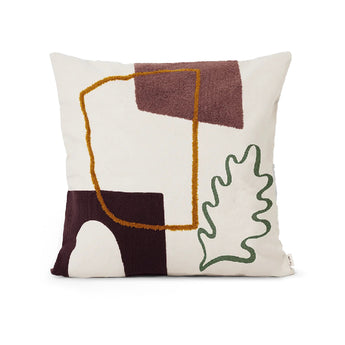 Ferm Living Mirage Cushion Cover Leaf