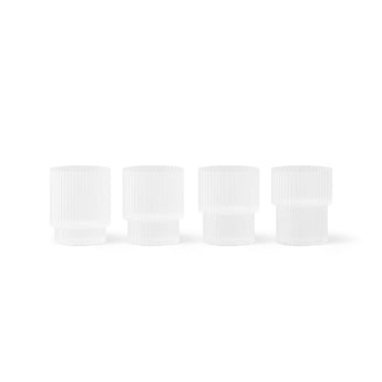 Ferm Living Verre Givre Small Glass Set of Four