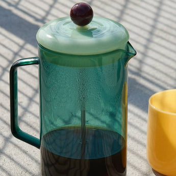 HAY French Press Coffee Maker Aqua