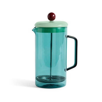 HAY French Press Coffee Maker Aqua