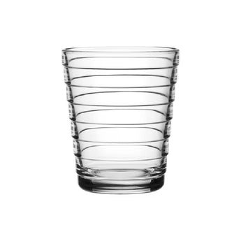 Iittala Aino Aalto Clear Tumbler Set of Two 22cl