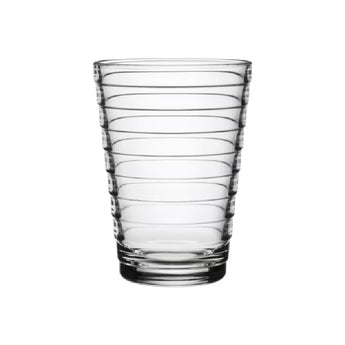 Iittala Aino Aalto Clear Tumbler Set of Two 33cl