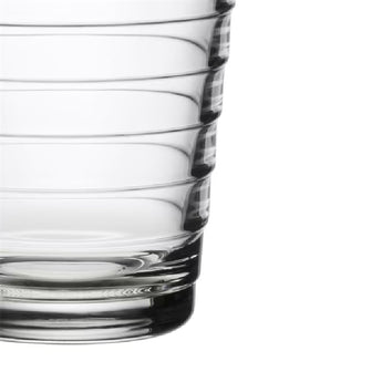 Iittala Aino Aalto Clear Tumbler Set of Two 33cl