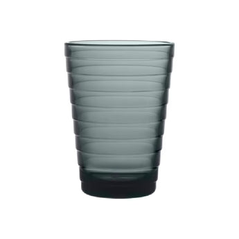 Iittala Aino Aalto Grey Tumbler Set of Two 33cl