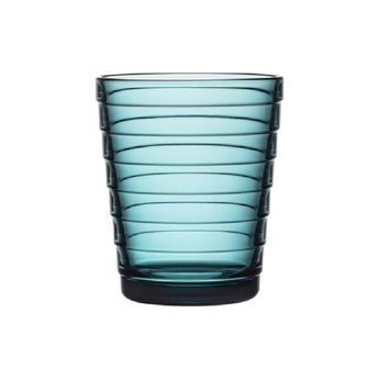 Iittala Aino Aalto Sea Blue Tumbler Set of Two 22cl