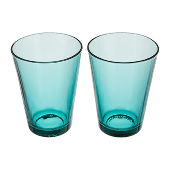 Iittala Kartio 海藍色玻璃瓶（兩件裝）40cl