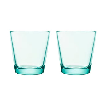 Iittala Kartio Water Green Glass Set of Two 21cl