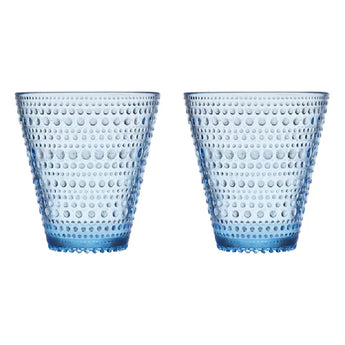 Iittala Kastehelmi Aqua 玻璃杯（兩件裝）30cl