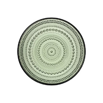 Iittala Kastehelmi Pine Green Plate Ø17 cm