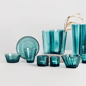 Iittala Kastehelmi Sea Blue Bowl 23cl