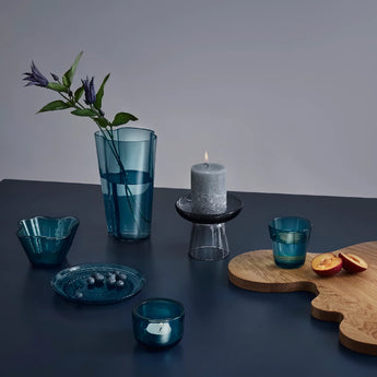 Iittala Kastehelmi 海藍色碟 Ø17 厘米