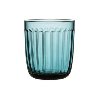 Iittala Raami 海洋藍色玻璃杯（兩件裝）