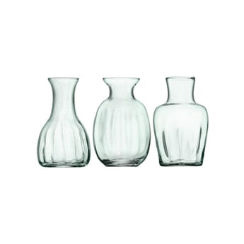 LSA MIA Mini Vase Trio