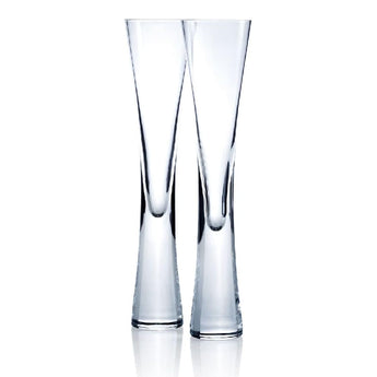 LSA MOYA Champagne Flute Set For Two