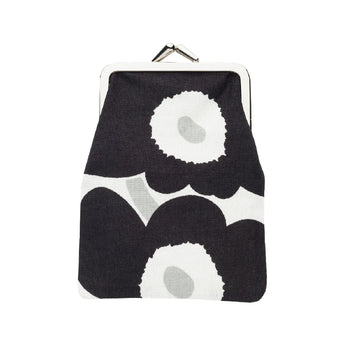 Marimekko Kortti Kukkaro Purse Black & Grey