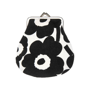 Marimekko Pieni Kukkaro Purse Black & Grey