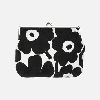 Marimekko Puolikas Kukkaro Purse Black & White