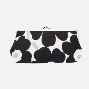 Marimekko Silmalasi Kukkaro Purse Black & Grey