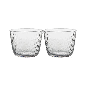 Marimekko Skysy Clear Tumbler Set of Two 2dl