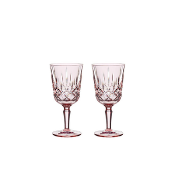 Nachtmann Noblesse Whisky Tumbler Rose (Pair)