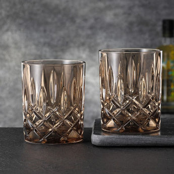 Nachtmann Noblesse Whisky Tumbler Tobacco (Pair)