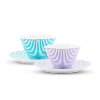 Pantone Espresso Set - Peacock & Lavender