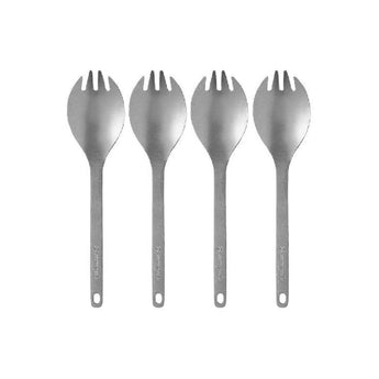 Snow Peak On The Go Ti Spoon-Fork (Set of 4)