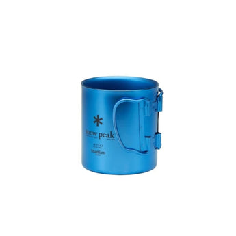 Snow Peak Ti-Double 450 Anodized Mug - Blue