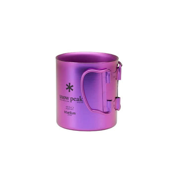 Snow Peak Ti-Double 450 Anodized Mug - Purple